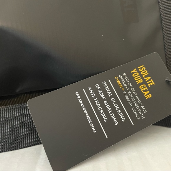 Faraday O Dry 5L Bag Sling Pack – Stealth Black - Picture 2 of 7